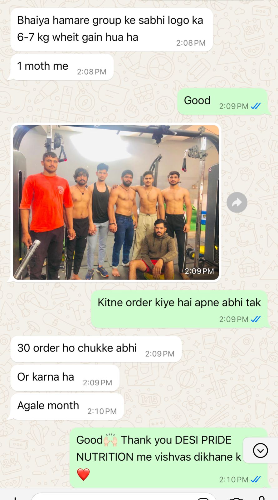 Desi Pride Nutrition Our Customer Reviews